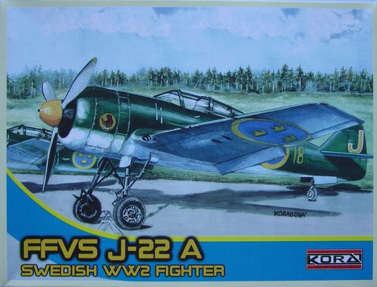FFVS J 22A Swedish fighter